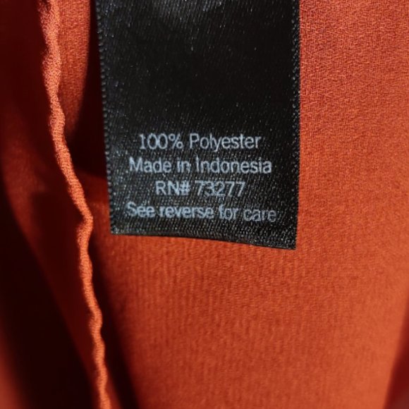 SIMPLY VERA VERA WANG ROLL-TAB SLEEVE BLOUSE S SIZE - Picture 6 of 6